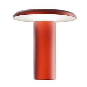 Artemide Takku stolová LED lampa batéria, červená