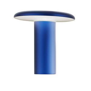Artemide Takku stolová LED lampa s batériou, modrá
