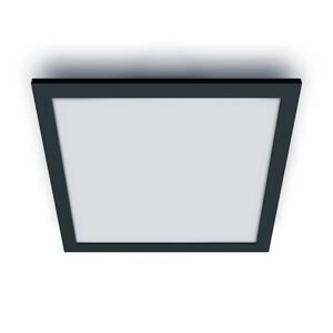 WiZ stropné LED svetlo Panel, čierna, 60x60 cm