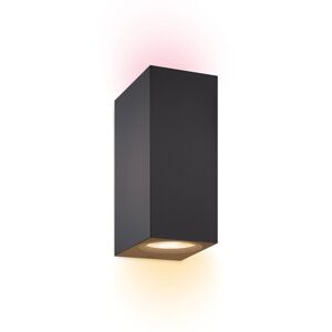 WiZ nástenné LED svetlo Up&Down, čierna