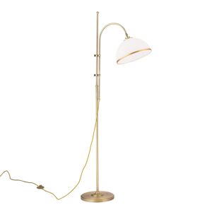 Stojacia lampa Old Lamp, výškovo nastaviteľný rám