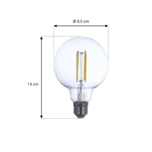 Arcchio filament žiarovka E27 G95 7W, WiFi, číra