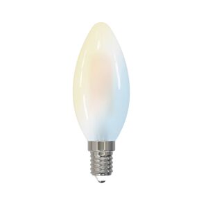 Prios LED sviečka E14 filament 4,2W WiFi CCT matná