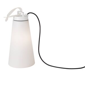 LED svietidlo Sasha, kábel, výška 41 cm, biela