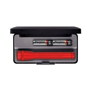 Baterka Maglite Xenon Mini, 2 články AA, s krabičkou, červená