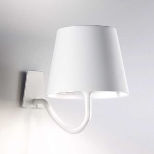 Nástenné LED svietidlo Poldina stmievateľné biele