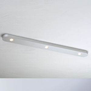 Bopp Close stropné LED svietidlo 3-pl., hliník