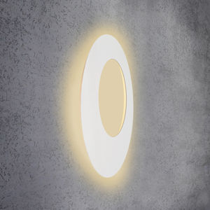 Escale Blade Open nástenné LED, biele, Ø 79 cm