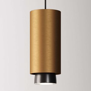 Fabbian Claque LED závesné svietidlo 20 cm bronz