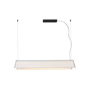 LED závesné svietidlo Ludovico Surface 115cm biela