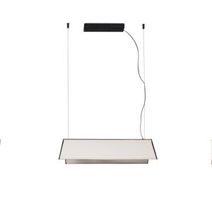 LED závesné svietidlo Ludovico Surface 60 cm biela