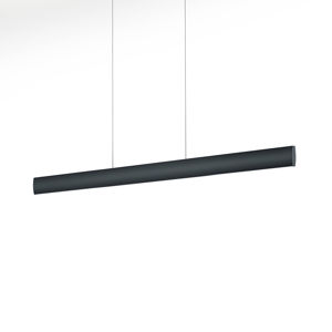 Knapstein Závesné LED svietidlo Runa, čierne, dĺžka 92 cm