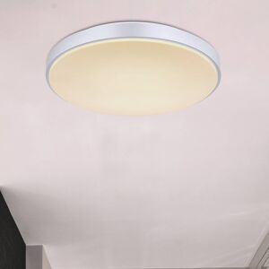 Stropné LED svietidlo Sonny striebro, CCT, Ø 41 cm