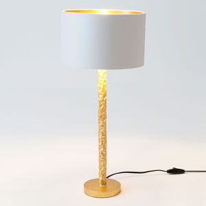 Stolná lampa Cancelliere Rotonda biela/zlatá 57 cm