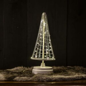 Strom Santa's Tree, strieborný drôt výška 26 cm