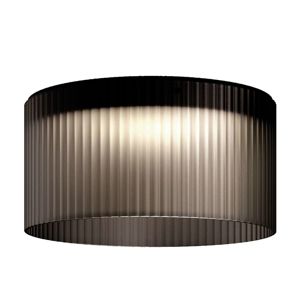 Kundalini Giass stropné LED svietidlo Ø 50 cm sivé