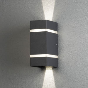 Vonkajšie svietidlo Cremona efektné pásiky 19,5 cm