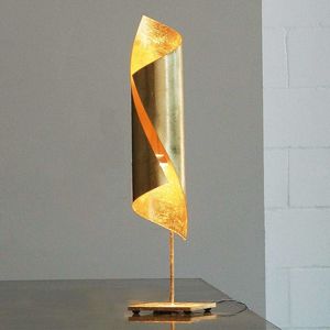 Knikerboker Hué stolná lampa lístkové zlato 70 cm