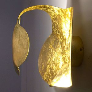 Knikerboker Gi.Gi nástenné LED svietidlo zlato