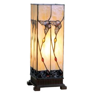 Jantárovo sfarbená stolná lampa Amberly 45 cm
