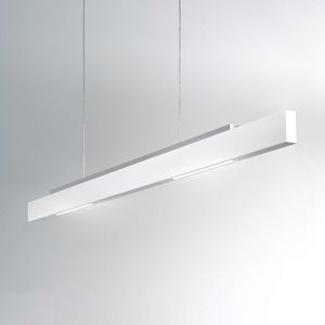 ICONE Tratto biele závesné LED obojstranné
