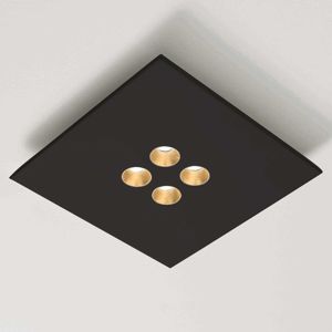 ICONE Confort stropné LED vo vznešenej čiernej