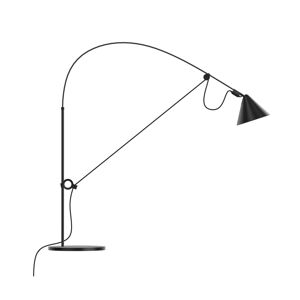midgard AYNO stolová lampa 76cm čierna/čierna 2700