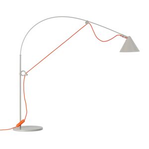 midgard AYNO stolová lampa sivá/oranžová 2700K