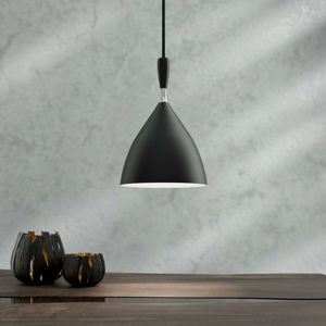 Northern Dokka čierna dizajnová závesná lampa