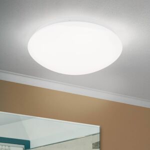 Stropné LED svetlo Nedo zakrivené, Ø 25 cm