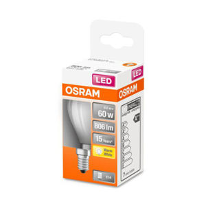 OSRAM LED žiarovka E14 5,5 W Classic P 2 700 K