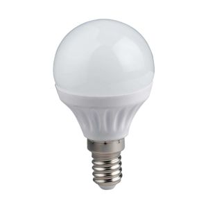 E14 3,5W kvapková LED žiarovka teplá biela opálová