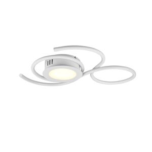 Stropné LED svietidlo Jive, 50 cm, biela matná