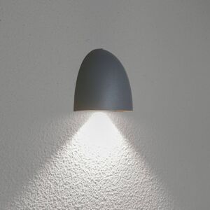 Vonkajšie nástenné LED svietidlo Bauta, tmavosivá