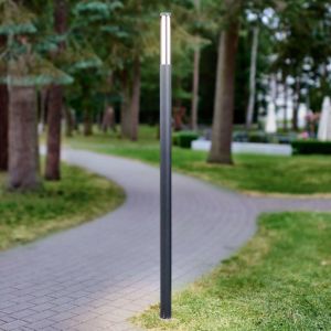 Stĺpové LED svietidlo Sidny úzky tvar 220 cm