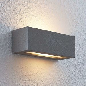 Lindby Nellie betónové nástenné LED svetlo 21,8 cm