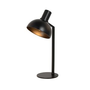 Lucande Mostrid stolová lampa z čierneho železa