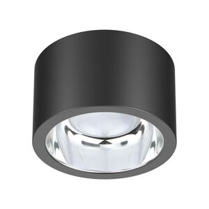 Stropné LED svietidlo ALG54, Ø 21,3 cm antracitová