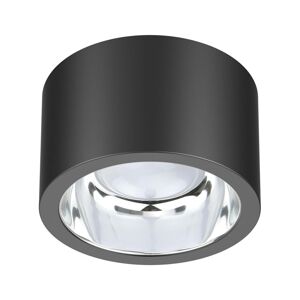 Stropné LED svietidlo ALG54, Ø 12,9 cm antracitová