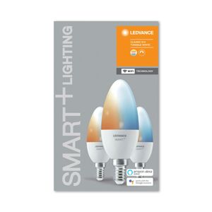 LEDVANCE SMART+ WiFi E14 5W sviečka 2700-6500K 3ks