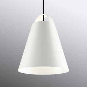 Louis Poulsen Above závesná lampa, biela, 40 cm