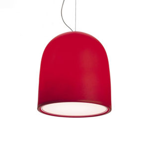 Modo Luce Campanone závesná lampa Ø 33 cm červená