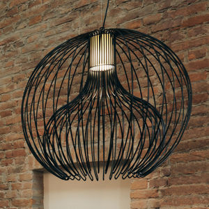 Modo Luce Icaro Ball závesná lampa Ø 60 cm čierna