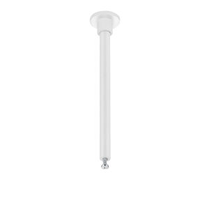 Montážna tyč pre koľajnicu DUOline, biela, 12,5 cm